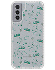 Leo Celestial Monogram Samsung Case