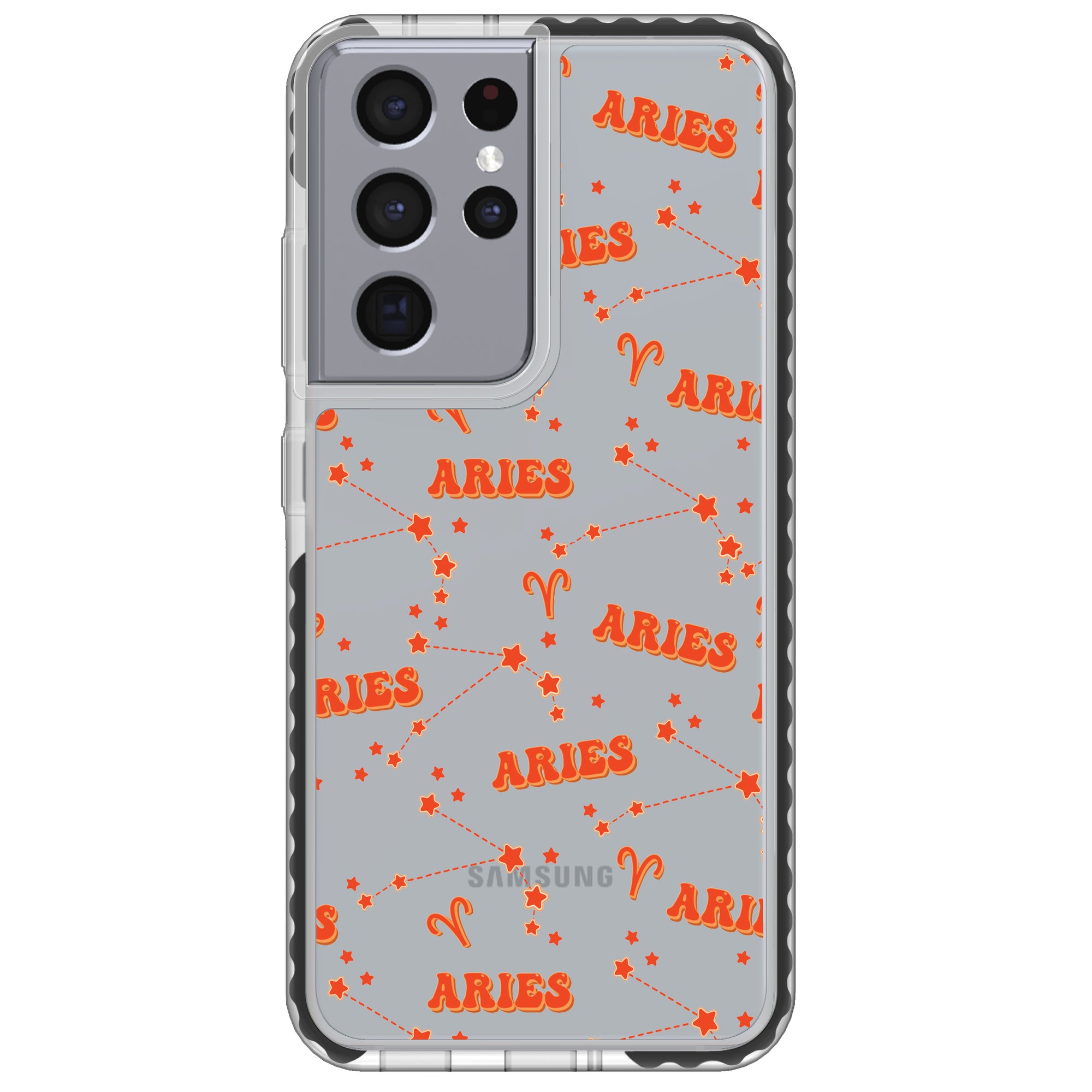 Aries Celestial Monogram Samsung Case