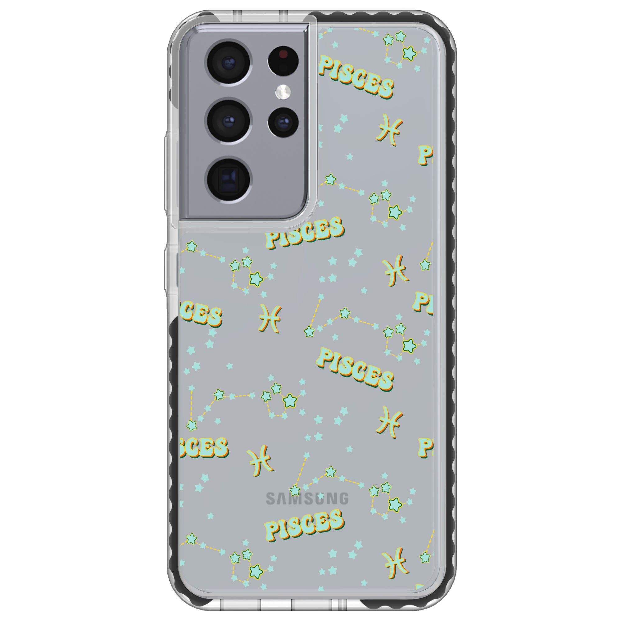 Pisces Celestial Monogram Samsung Case