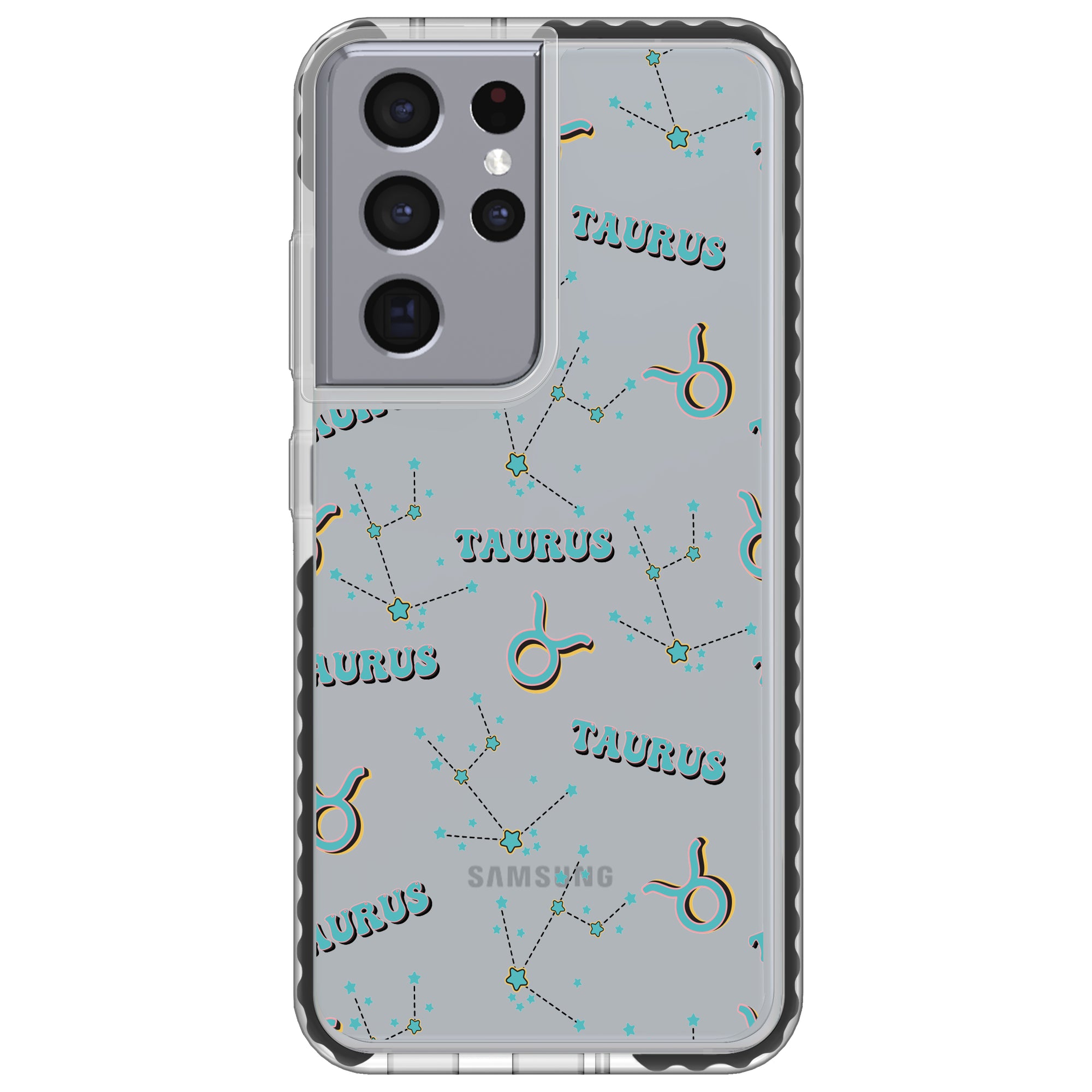 Taurus Celestial Monogram Samsung Case