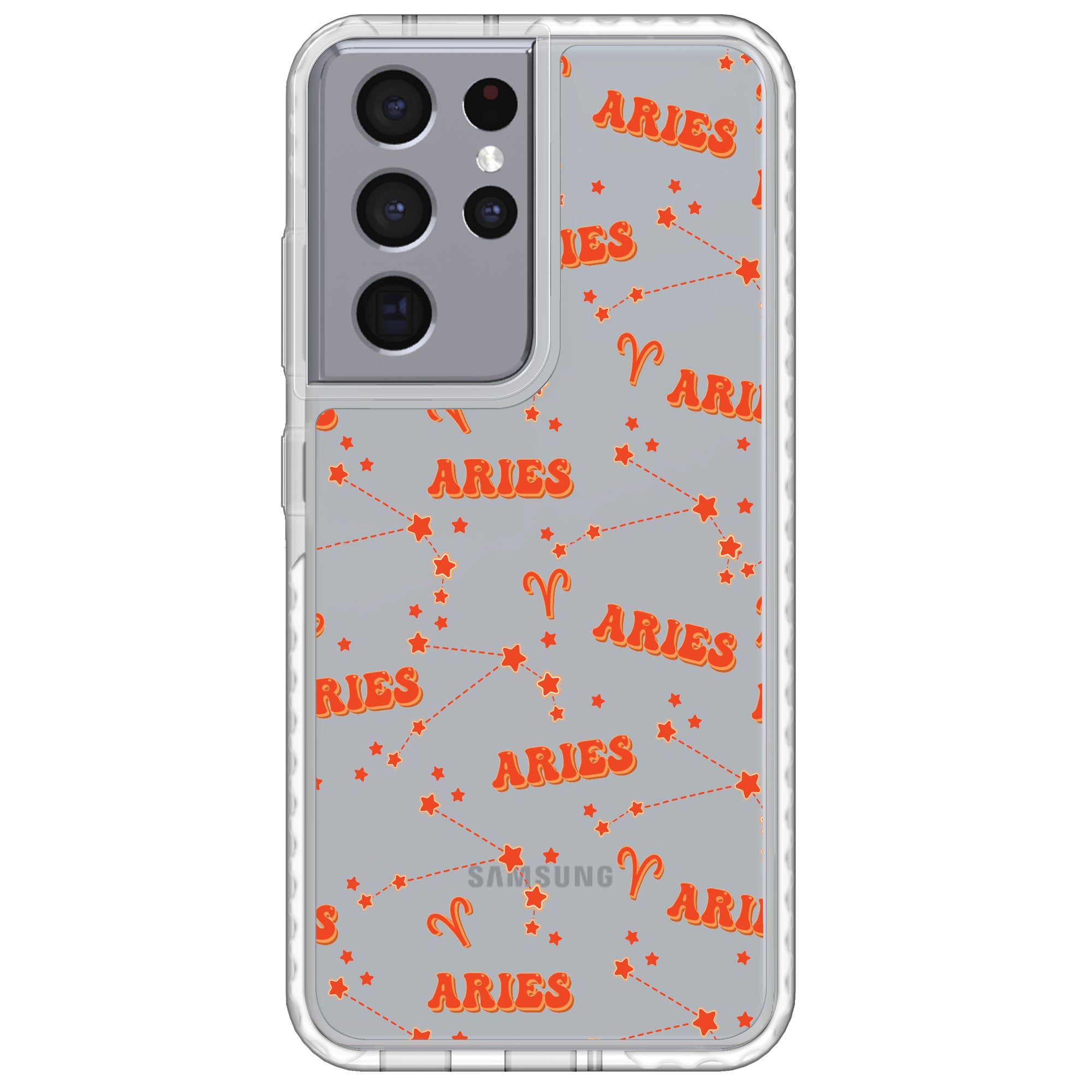 Aries Celestial Monogram Samsung Case