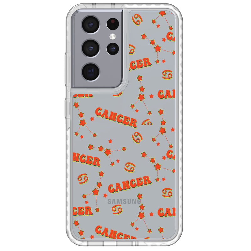 Cancer Celestial Monogram Samsung Case