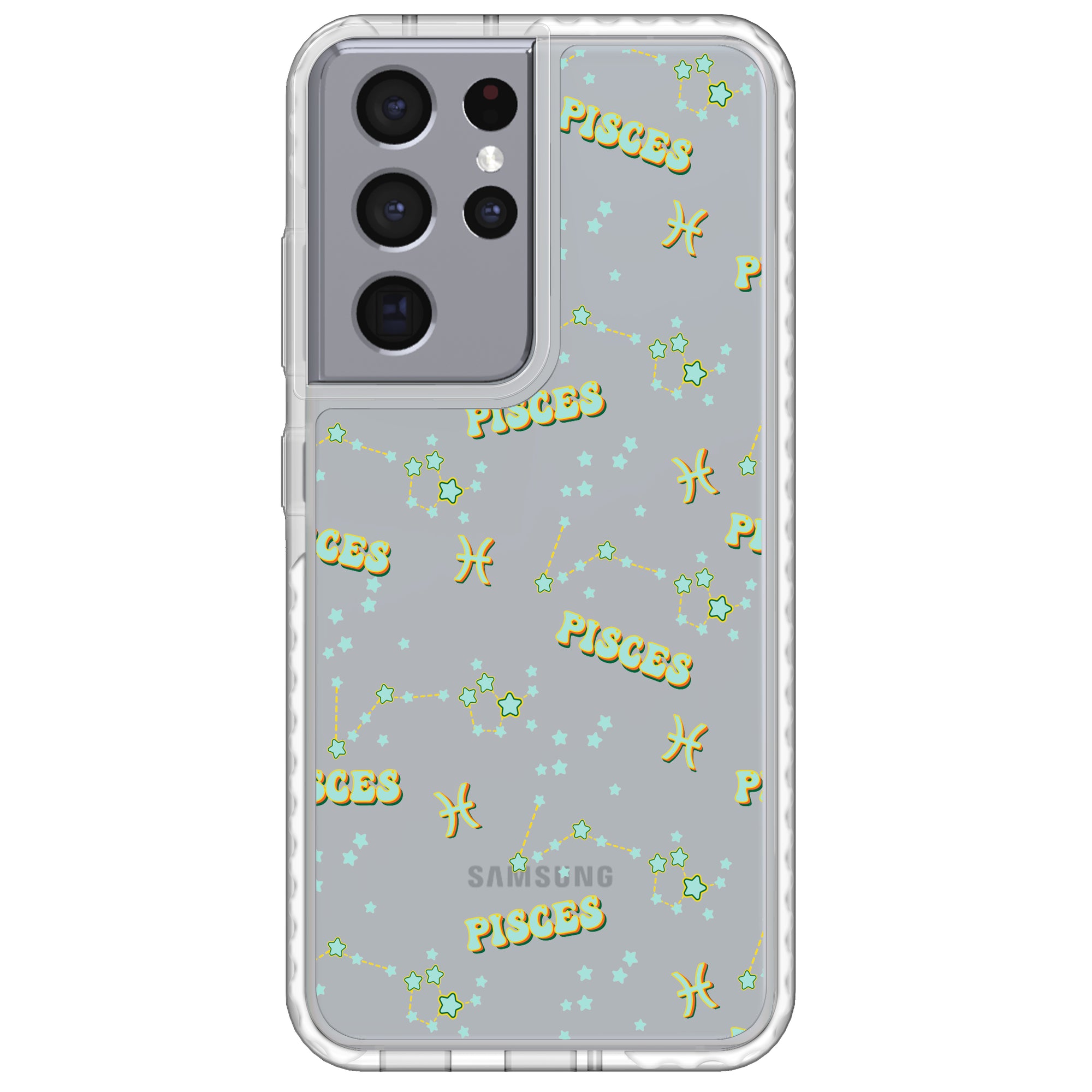 Pisces Celestial Monogram Samsung Case