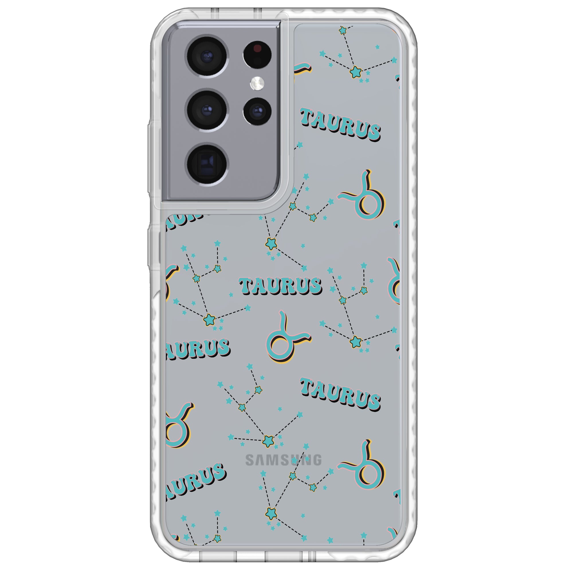 Taurus Celestial Monogram Samsung Case