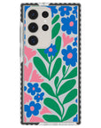 Blue Blossom Bouquet Samsung Case