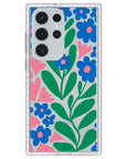 Blue Blossom Bouquet Samsung Case