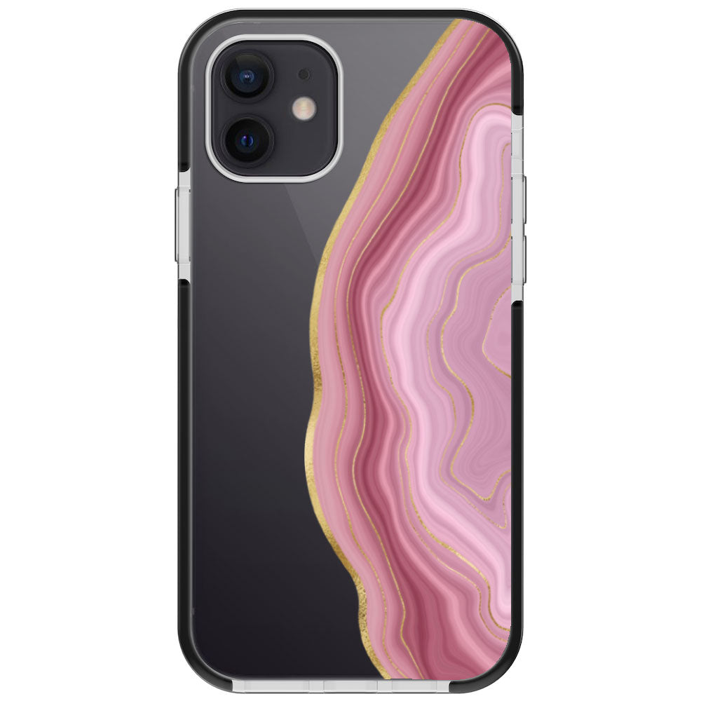 Can Can Pink Agate iPhone Case