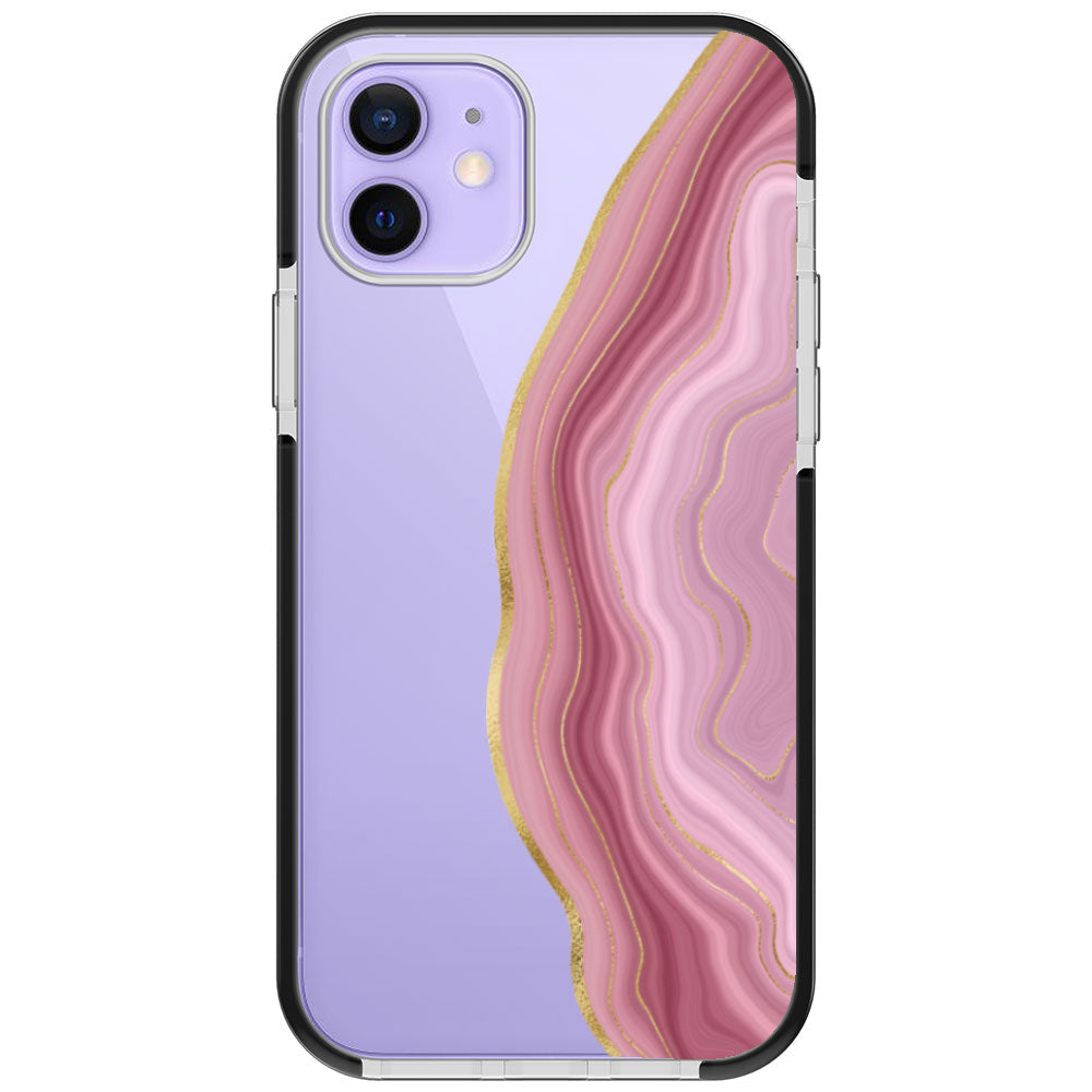 Can Can Pink Agate iPhone Case