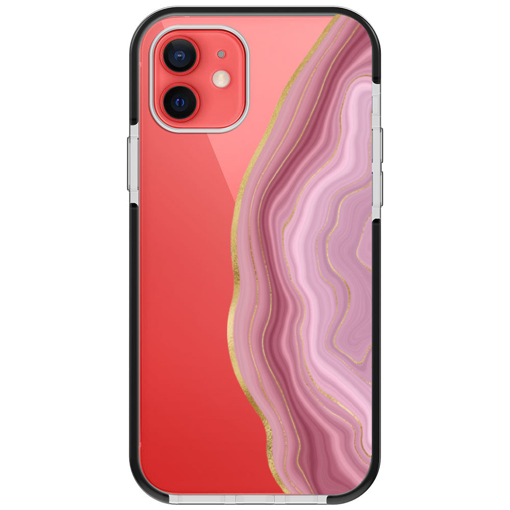 Can Can Pink Agate iPhone Case