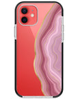 Can Can Pink Agate iPhone Case