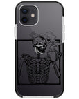 Coffee Skeleton Impact iPhone Case