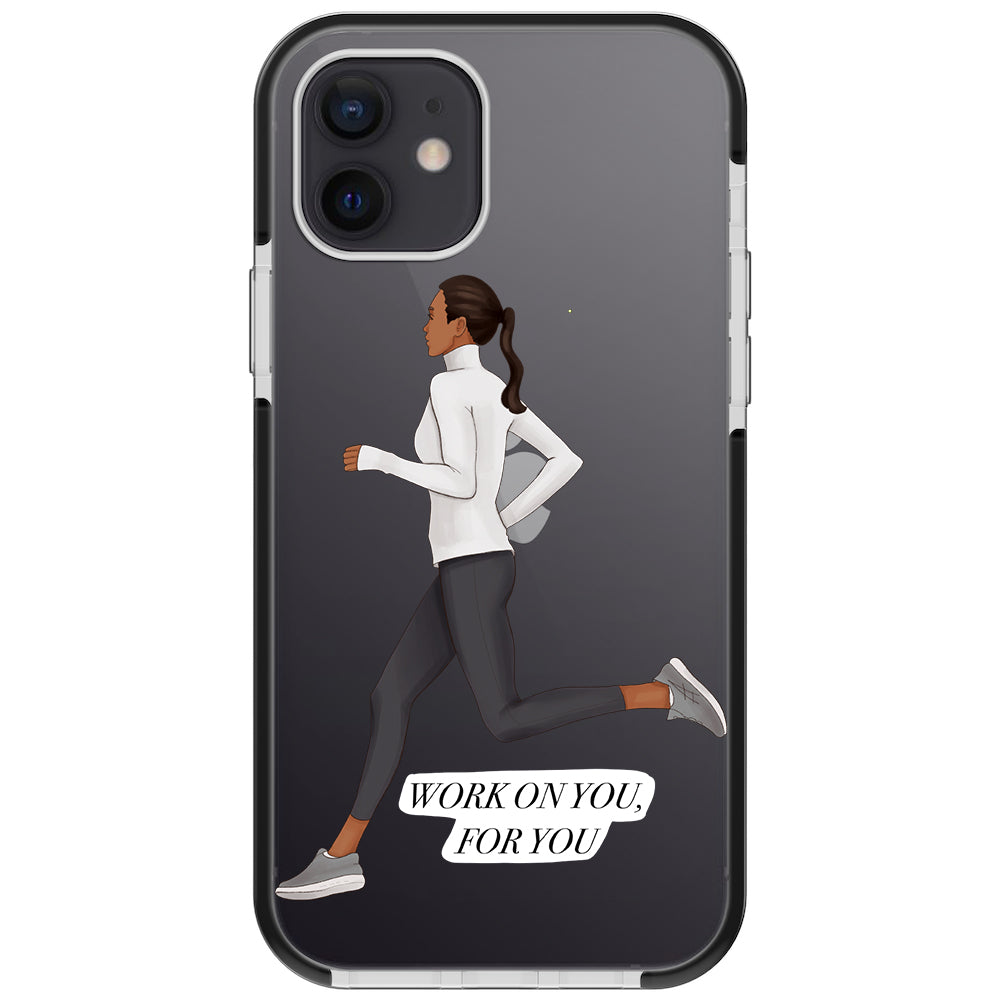 Keep Running iPhone Case