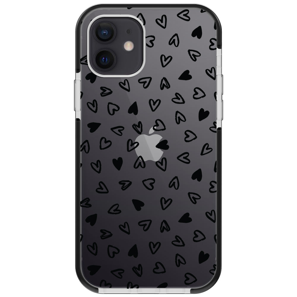 Little Hearts Impact iPhone Case