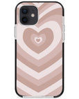 Nude Heart Impact iPhone Case