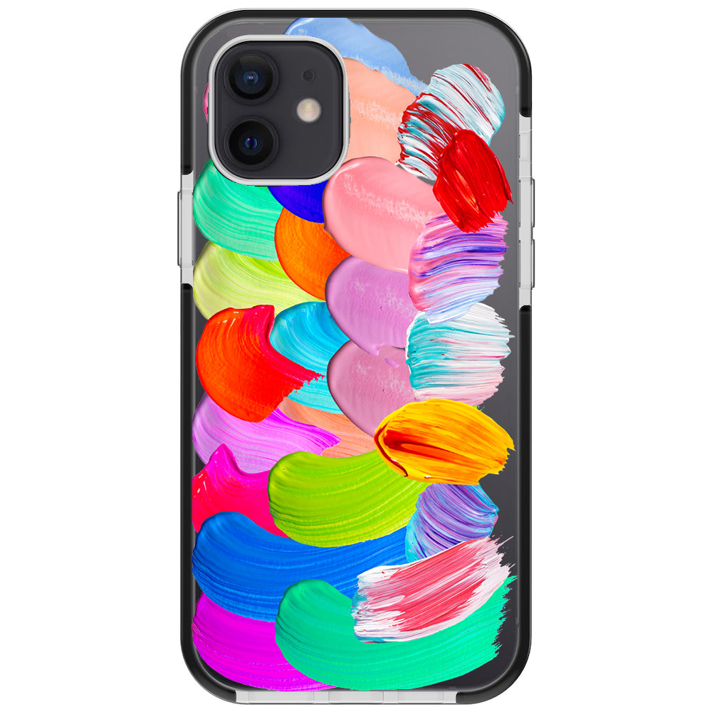 Paint Strokes Impact iPhone Case