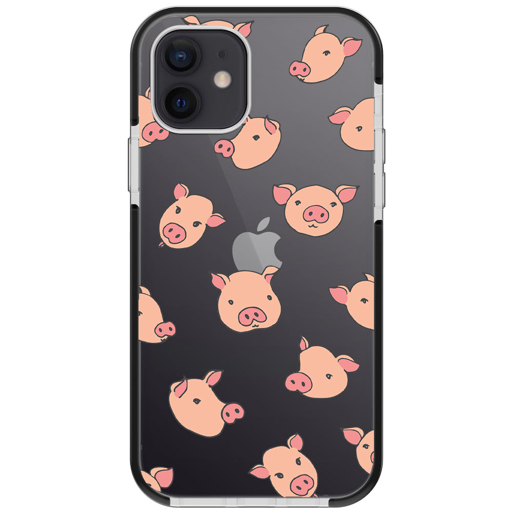 Pigfaces Impact iPhone Case