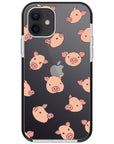 Pigfaces Impact iPhone Case