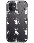 Frenchies Paws Collage Impact iPhone Case