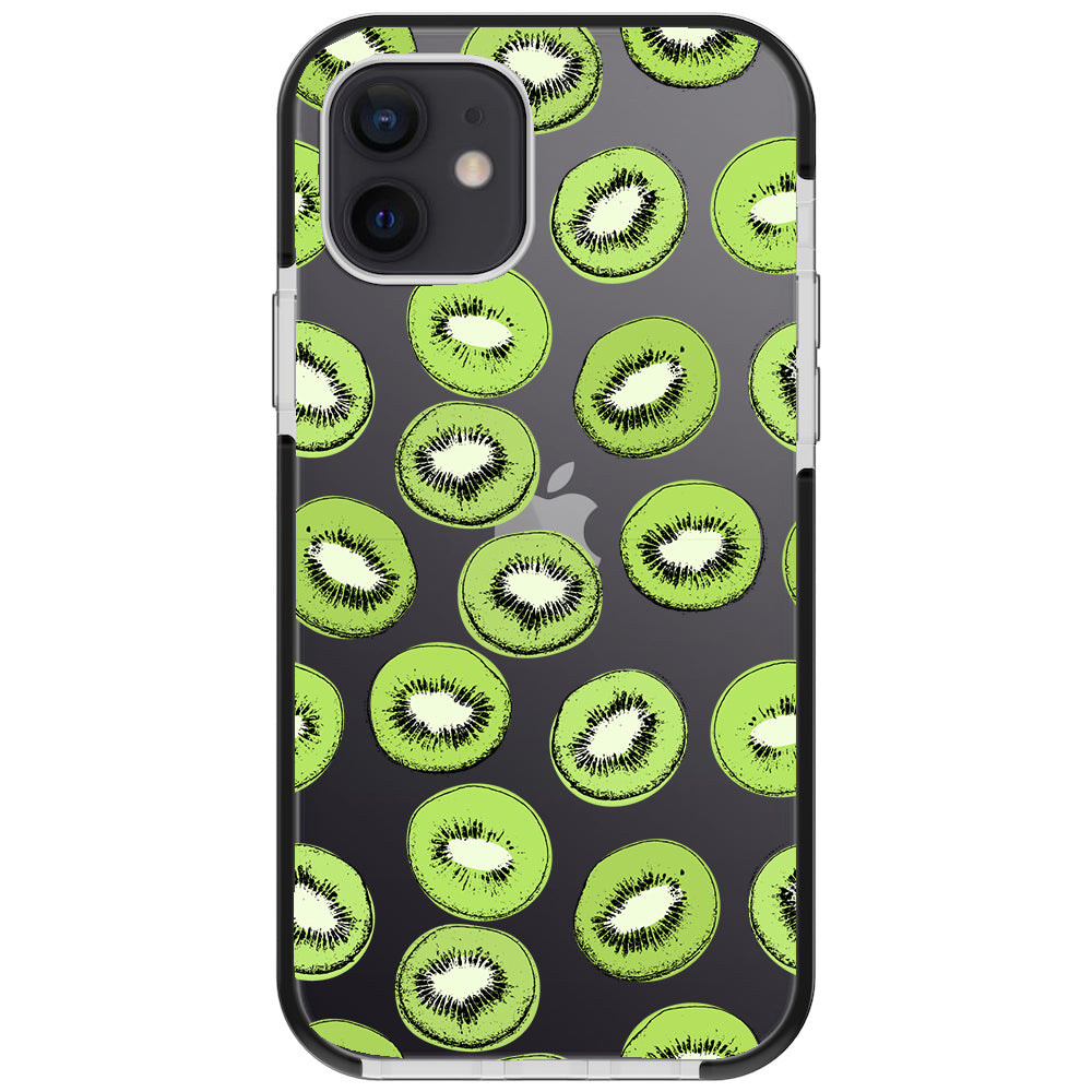 Kiwi Slices Impact iPhone Case