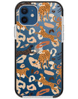 Abstract Leopard Impact iPhone Case