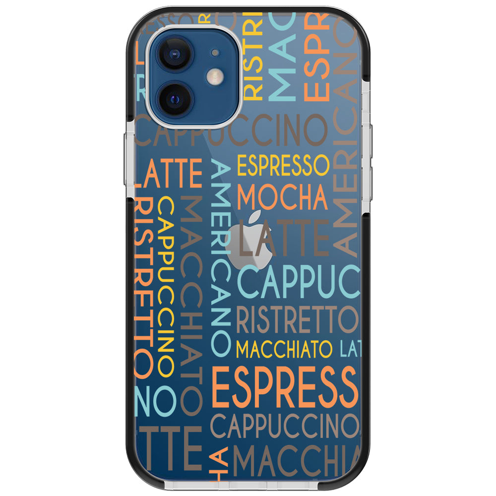 Coffee Names Impact iPhone Case