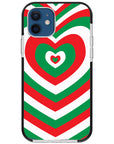 Candy Cane Impact iPhone Case