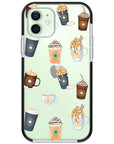 Pumpkin Spice Latte Collage iPhone Case