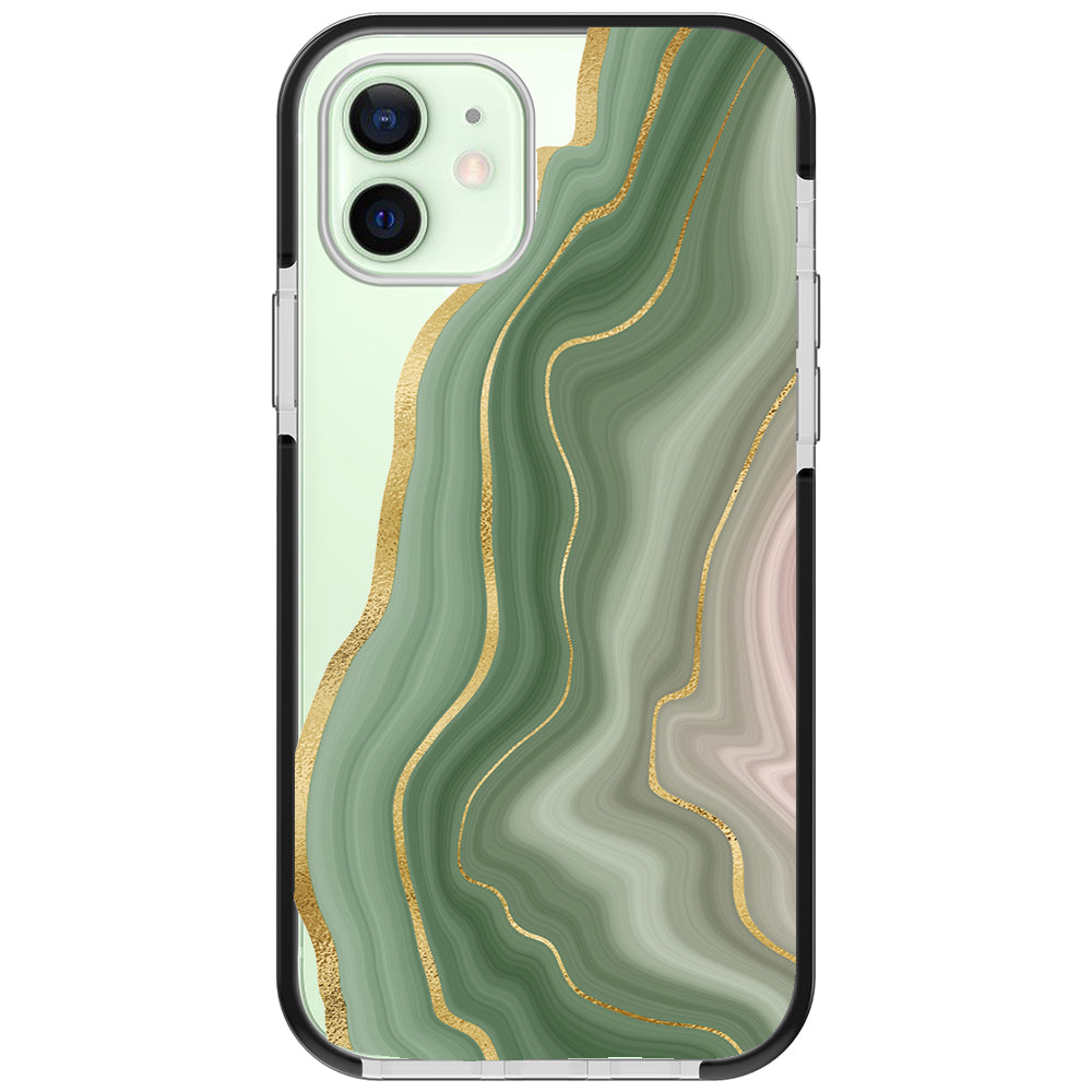 Amulet Green Agate iPhone Case