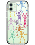 Dancing Skeleton Impact iPhone Case