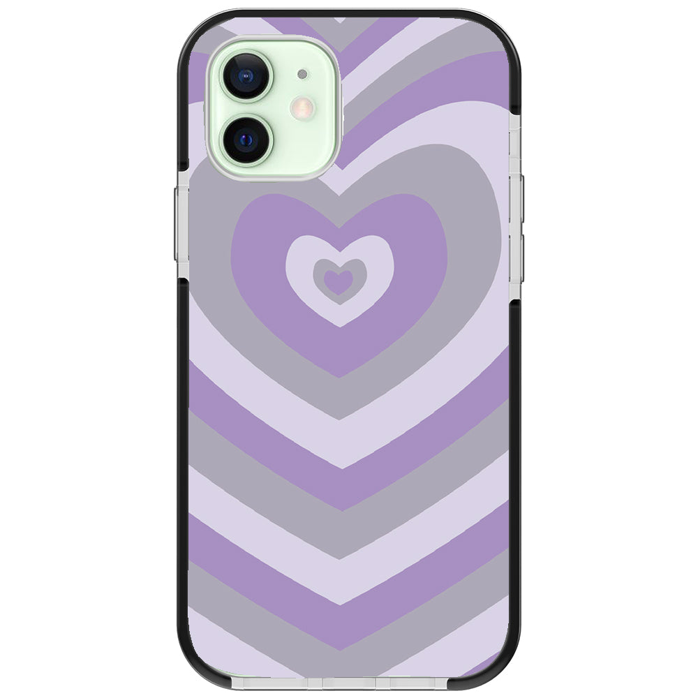 Lavender Dreams Heart Impact iPhone Case