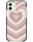 Nude Heart Impact iPhone Case