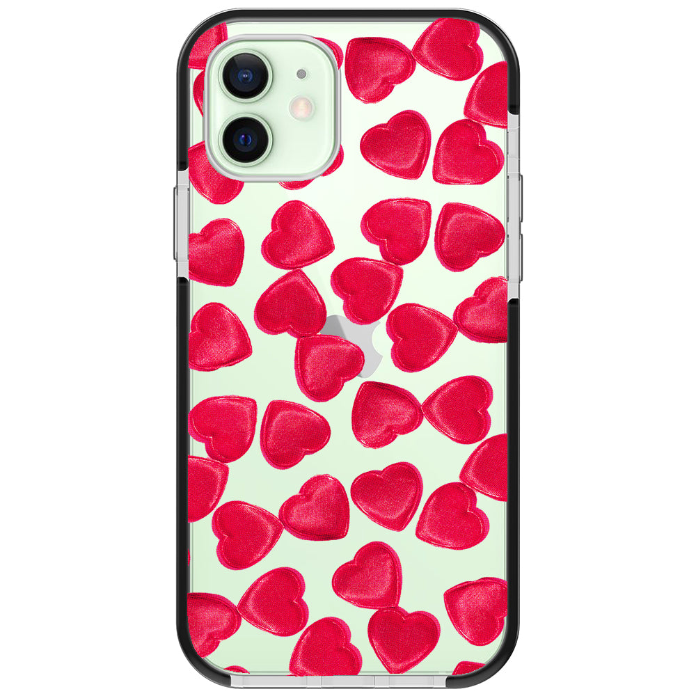 Valentine Heart Impact iPhone Case