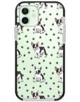 Frenchies Paws Collage Impact iPhone Case