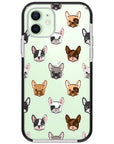 Frenchie Faces Impact iPhone Case