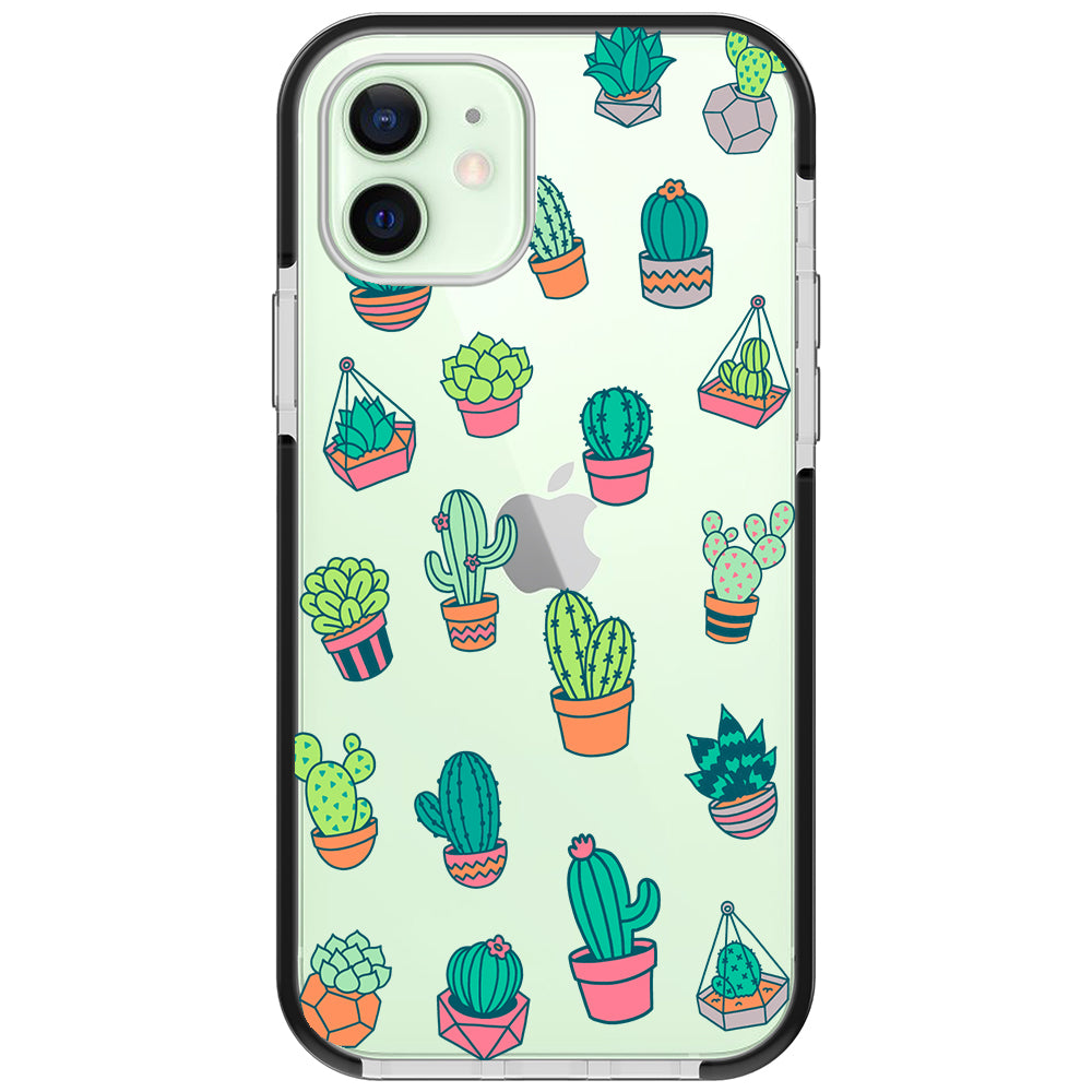 Colorful Cacti iPhone Case