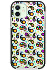 Colorful Paisley Impact iPhone Case