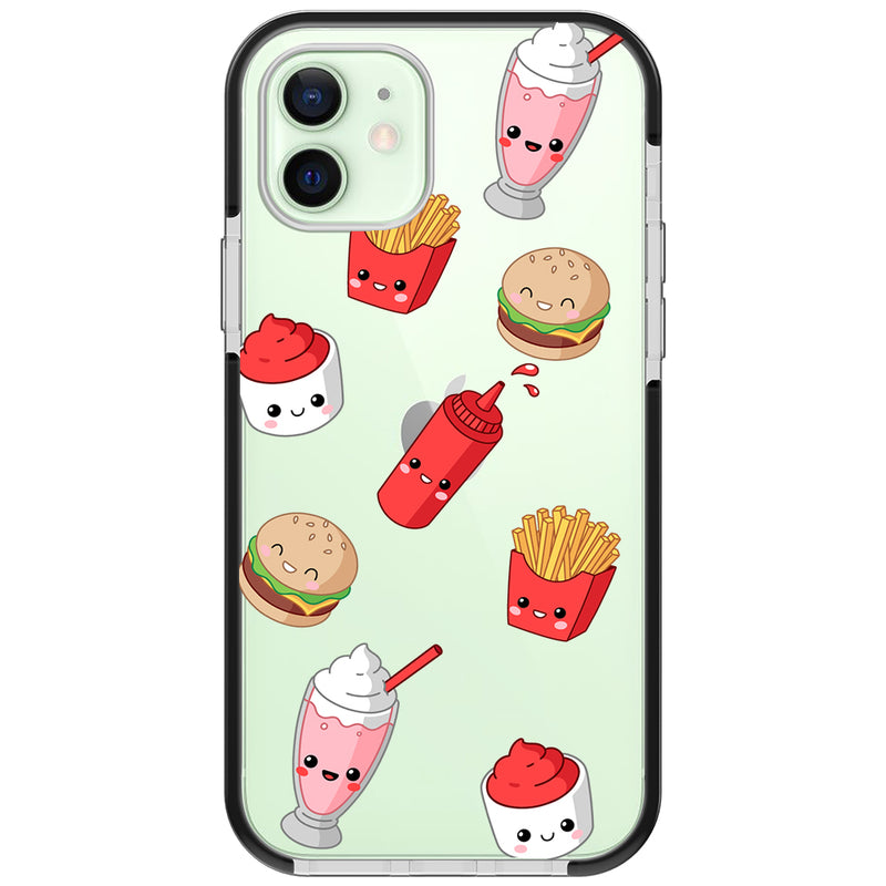 Burger Fries Shakes iPhone Case