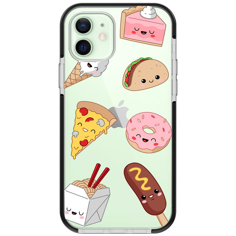 Fast Foods Collage iPhone Case