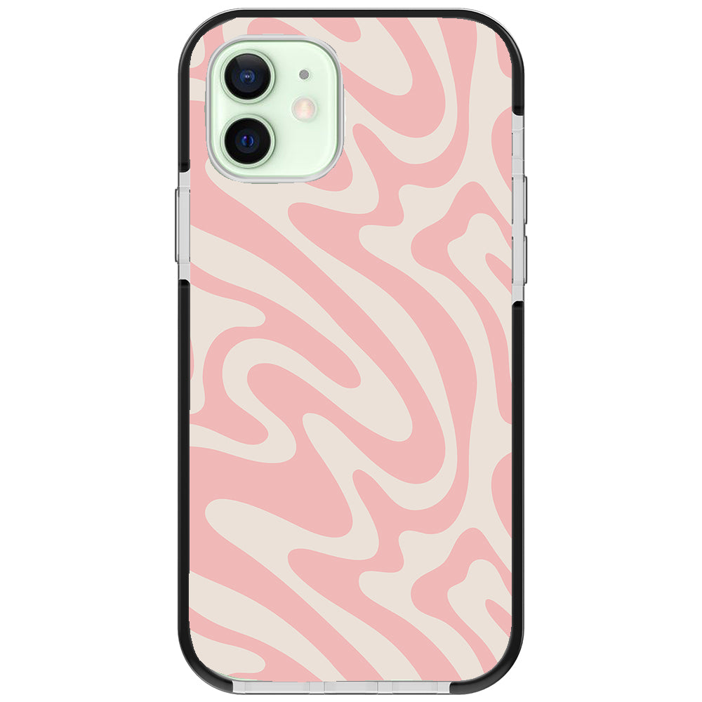 Strawberry Swirl Impact iPhone Case