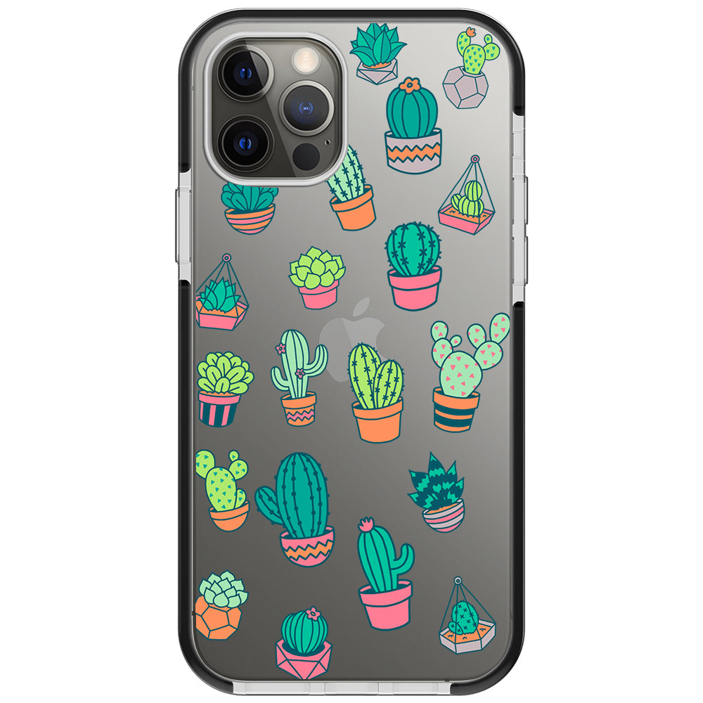 Colorful Cacti iPhone Case