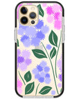 Ageratum Floral Impact iPhone Case