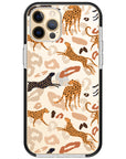 Abstract Leopard Impact iPhone Case