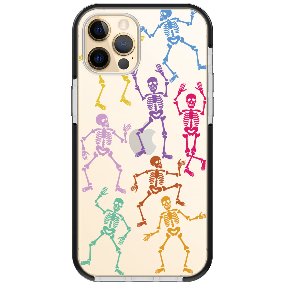 Dancing Skeleton Impact iPhone Case