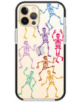 Dancing Skeleton Impact iPhone Case