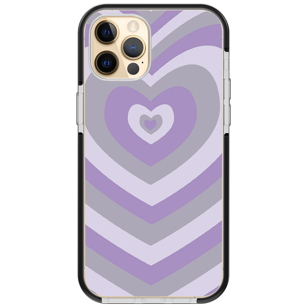 Lavender Dreams Heart Impact iPhone Case