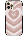 Nude Heart Impact iPhone Case