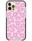 Pastel Warped Flower iPhone Case