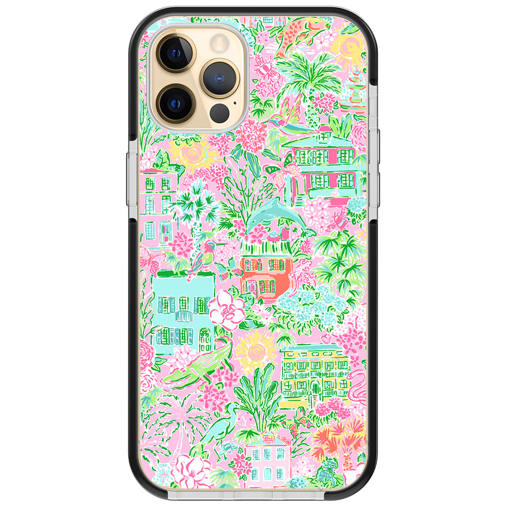 Preppy Town Impact iPhone Case