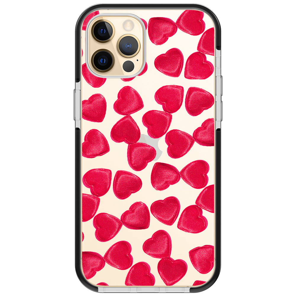 Valentine Heart Impact iPhone Case