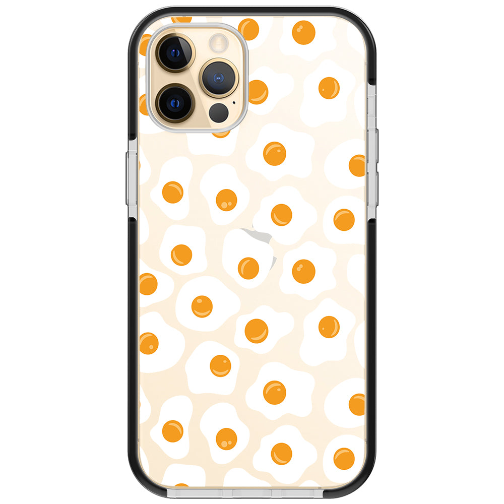 Fried Eggs Impact iPhone Case